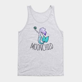 Moonchild Cancer Astrology Mermaid Tank Top